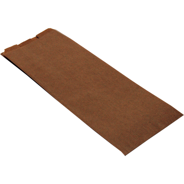 Zak, Levensmiddelenzak, Papier, 13/ 8x31cm, bruin 1
