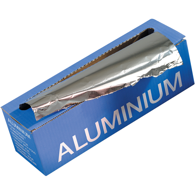 Folie, aluminiumfolie, Aluminium, 30cm, 250m, 11my, zilver 1
