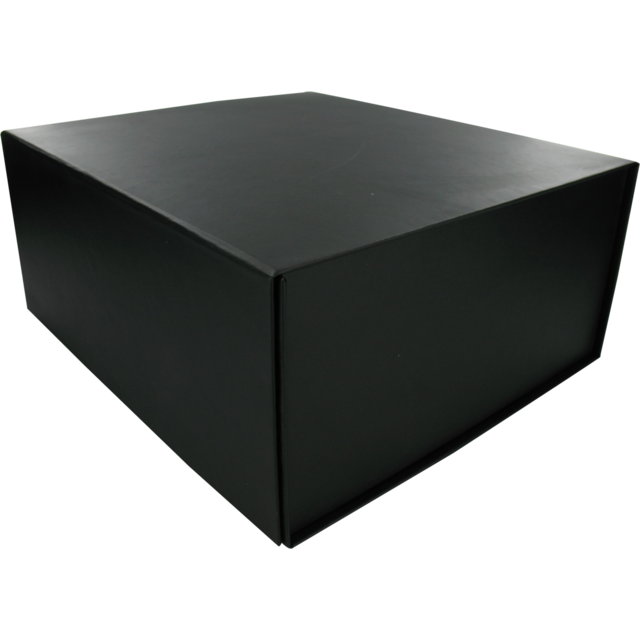  Geschenkdoos, karton, 230x200x100mm, magneetsluiting, zwart 1