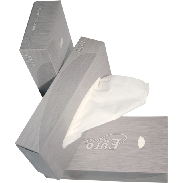 Qleaniq® Tissue, papier, 21x21cm, wit 1