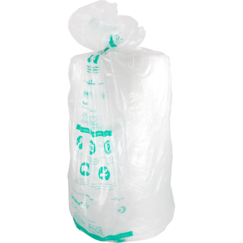 SendProof® Folie, luchtkussenfolie, LDPE, 100cm, 150m, 80my, 4mm, transparant