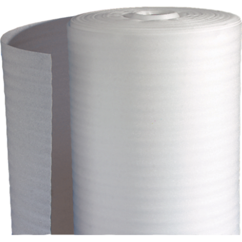Schuimfolie rol 50cm x 1.0mm 500 mtr