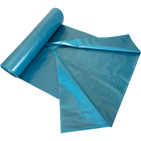 Afvalzak blauw LDPE T70  65/25x140cm