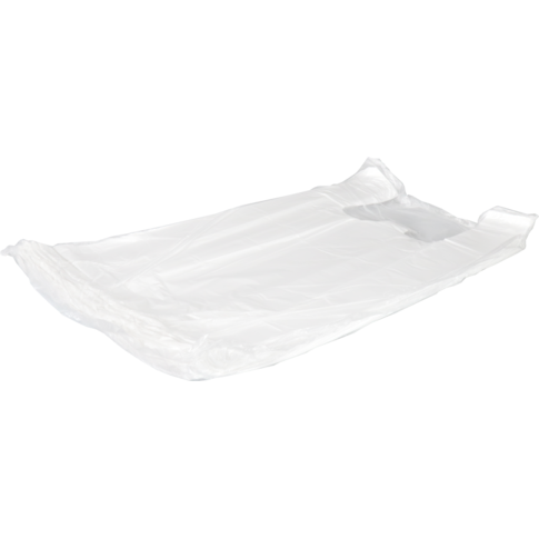 Alternative view of Top Quality Tas, HDPE, 30x 10x60cm, hemddraagtas, wit