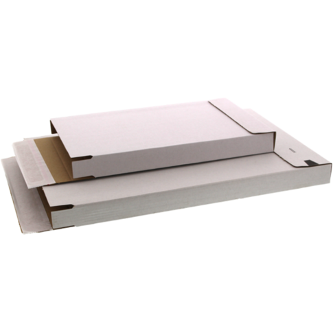 SendProof® Brievenbusdoos, A5, golfkarton, 260x170x28mm, wit - Afbeelding 5