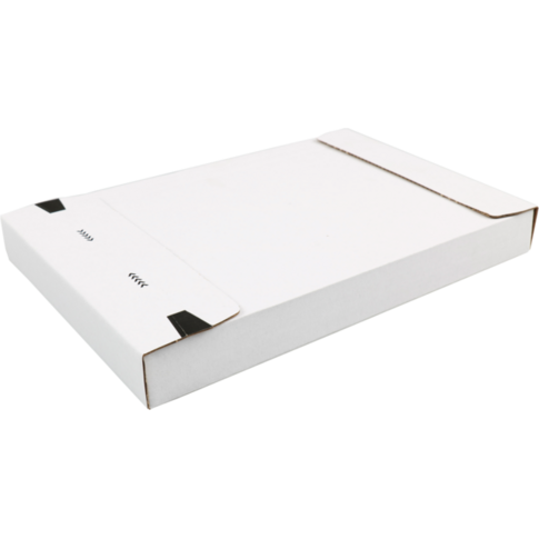 SendProof® Brievenbusdoos, A5, golfkarton, 260x170x28mm, wit - Afbeelding 8