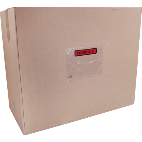 Alternative view of SendProof® Envelop, paklijstenvelop, packing list, 160x122mm, A6/C6, zelfklevend, lDPE, transparant