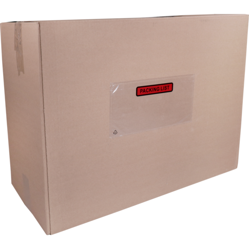 Alternative view of SendProof® Envelop, paklijstenvelop, packing list, 220x115mm, DL, zelfklevend, lDPE, transparant