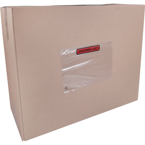 Alternative view of SendProof® Envelop, paklijstenvelop, packing list, 225x165mm, A5/C5, zelfklevend, lDPE, transparant