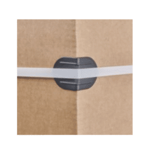 Beschermhoek met spike zwart 40x40x40mm doos2000st