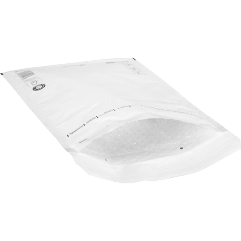 Envelop, luchtkussenenvelop, 340x220mm, F, papier + PE, wit - Afbeelding 3