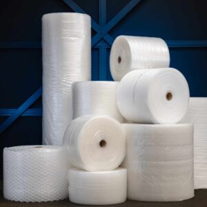 SendProof® Folie, luchtkussenfolie, LDPE, 100cm, 150m, 80my, 4mm, transparant - Afbeelding 2