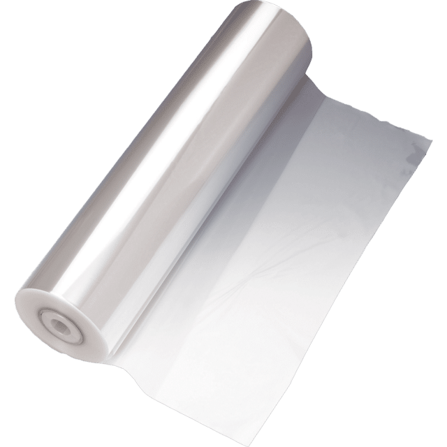 Polyprop transparant 60cm x 300 mtr 25my